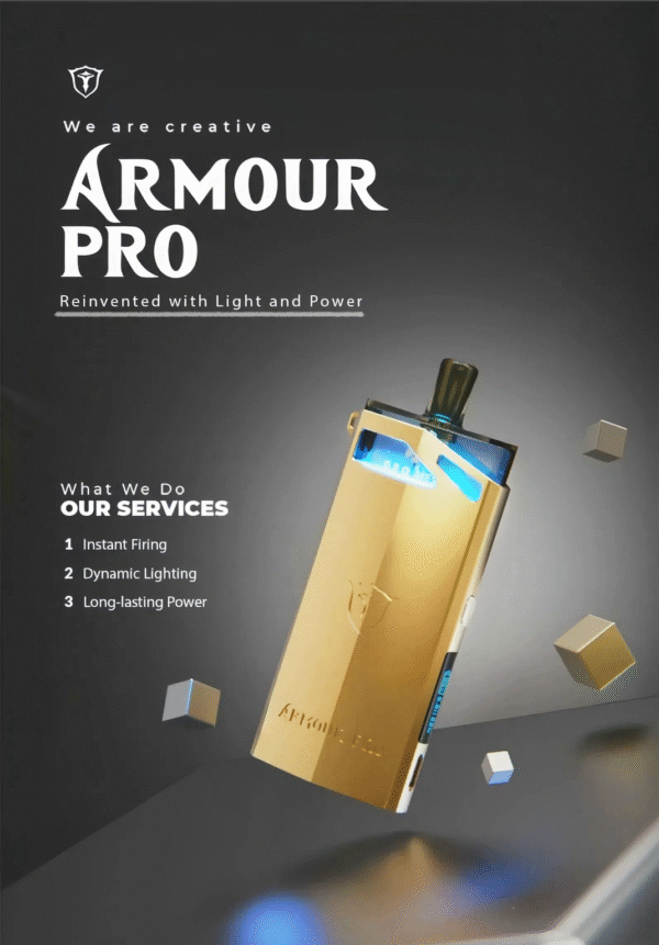 SAMURAI Armour Pro 將軍 PRO小煙主機 1500mAh 鎧甲發光煙彈截圖 2025-08-10 上午11.38.32 【小煙主機】SAMURAI Armour Pro 將軍 PRO 30W
