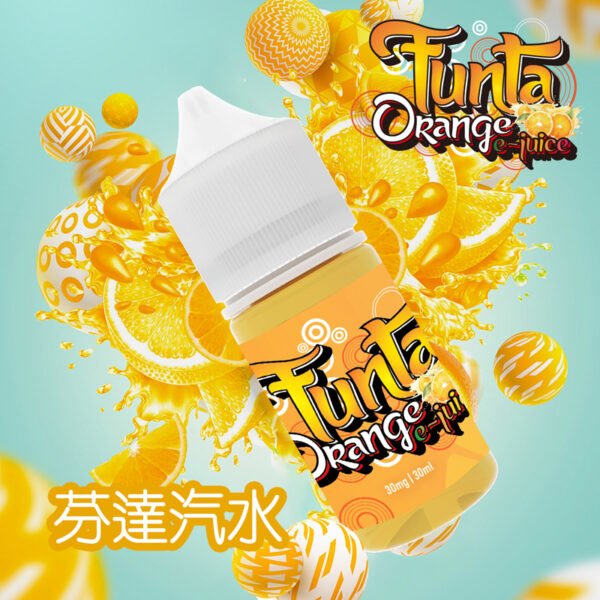 芬達橘子汽水 Funta芬達橘子汽水 Orange Soda 30ml