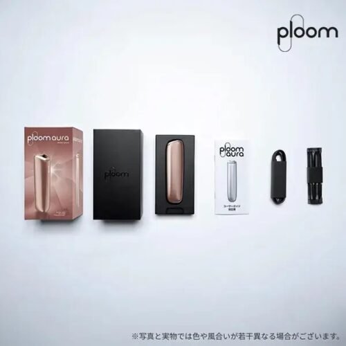 ploom AURAw Ploom Aura 黑色|玫瑰 套裝|SMART HEATFLOW 智慧熱流技術|四種加熱模式|Ploom X 專用主機